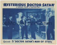 3y0645 MYSTERIOUS DOCTOR SATAN chapter 5 LC 1940 funky robot is Doctor Satan's Man of Steel!