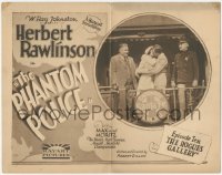 3y0554 PHANTOM POLICE chapter 10 TC 1926 cop Herbert Rawlinson, The Rogues' Gallery, ultra rare!