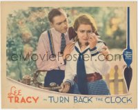 3y0671 TURN BACK THE CLOCK LC 1933 close up of Lee Tracy comforting crying Mae Clarke, ultra rare!