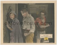 3y0675 WHERE THE PAVEMENT ENDS LC 1923 Ramon Novarro defends Alice Terry, Rex Ingram directed, rare!