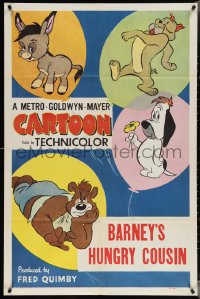 3y0957 METRO-GOLDWYN-MAYER CARTOON 1sh 1952 Tex Avery's Droopy & more, Barney's Hungry Cousin!