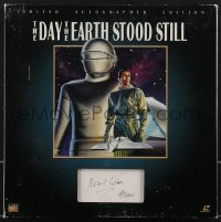 3y0037 DAY THE EARTH STOOD STILL limited edition signed #1208/2500 laser disc