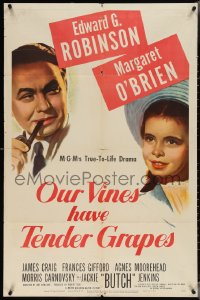 3y0997 OUR VINES HAVE TENDER GRAPES 1sh 1945 Edward G. Robinson & young Margaret O'Brien!