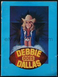 3y0328 DEBBIE DOES DALLAS presskit 1978 Bambi Woods & sexy Texas Cowgirls, contains NO stills, rare!