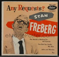 3y1222 STAN FREBERG 45 RPM record 1955 Any Requests?, I've Got You Under My Skin, Try, & more!