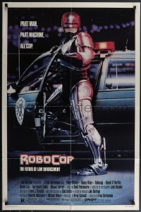 3y1032 ROBOCOP 1sh 1988 Paul Verhoeven, full-length cyborg police Peter Weller by Mike Bryan!