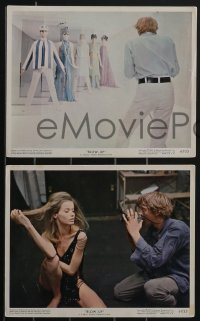 3y1574 BLOW-UP 6 color 8x10 stills 1967 great images of David Hemmings + Redgrave, Veruschka!