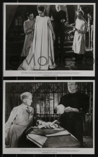 3y1557 BRIDE OF FRANKENSTEIN 8 8x10 stills R1986 Boris Karloff as the monster, Elsa Lanchester!