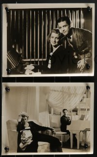 3y1587 CAT & THE FIDDLE 4 8x10 stills 1934 Ramon Novarro's show saved when MacDonald takes the lead!