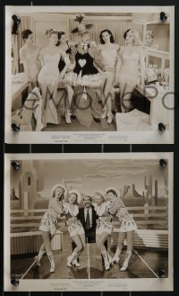 3y1579 COPACABANA 5 8x10 stills 1947 Groucho Marx with Gloria Jean, Steve Cochran & Carmen Miranda!