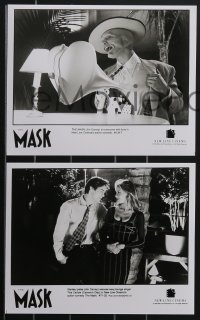 3y1544 MASK 11 8x10 stills 1994 great super close up of wacky Jim Carrey in full make-up!