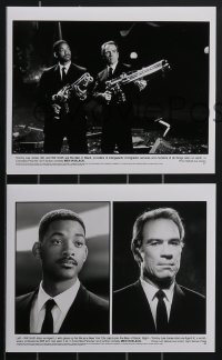 3y1547 MEN IN BLACK 10 8x10 stills 1997 Will Smith & Tommy Lee Jones with aliens!