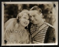 3y1626 MERRY WIDOW 2 8x10 stills 1934 world famous lovers Jeanette MacDonald & Maurice Chevalier!