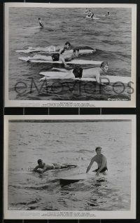 3y1582 RIDE THE WILD SURF 5 8x10 stills 1964 Fabian, lots of cool surfing images!