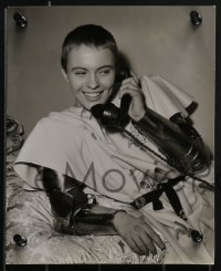 3y1575 SAINT JOAN 6 7.75x9.5 to 8x10 stills 1957 great images of very young Jean Seberg on phone!