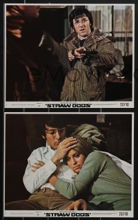 3y1565 STRAW DOGS 8 8x10 mini LCs 1972 Dustin Hoffman, Susan George, directed by Sam Peckinpah!