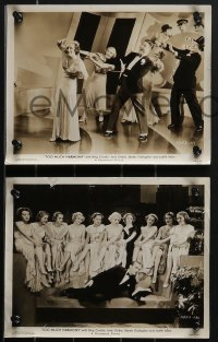 3y1610 TOO MUCH HARMONY 3 8x10 stills 1933 Bing Crosby, Jack Oakie, Gallagher, Judith Allen