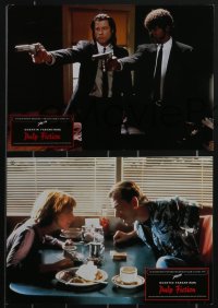 3y0462 PULP FICTION 12 German LCs 1994 John Travolta, Bruce Willis, Samuel L. Jackson!