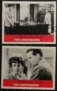 3y0681 CARETAKERS 8 LCs 1963 Robert Stack, Polly Bergen & Joan Crawford in a mental hospital!