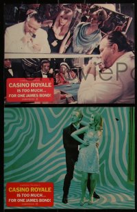 3y0710 CASINO ROYALE 4 LCs 1967 Peter Sellers, Niven, Welles, Ursula Andress, James Bond spoof!