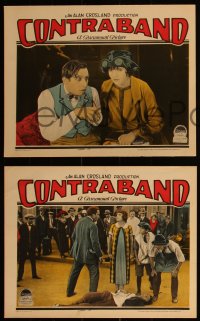 3y0715 CONTRABAND 3 LCs 1925 Lois Wilson inherits small town newspaper & fights corruption, rare!