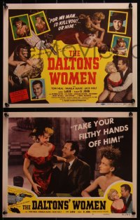 3y0683 DALTONS' WOMEN 8 LCs 1950 Neal, bad girl Pamela Blake would kill for her man, great images!