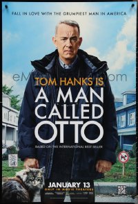 3z0927 MAN CALLED OTTO teaser DS 1sh 2023 Tom Hanks in the title role, the grumpiest man on earth!