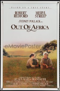 3z0943 OUT OF AFRICA 1sh 1985 Robert Redford & Meryl Streep, directed by Sydney Pollack!