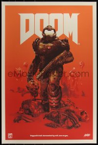 3z0091 DOOM #273/275 24x36 art print 2019 Mondo, art by Grzegorz Domaradzki, regular edition!