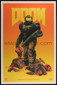 3z0092 DOOM #146/150 24x36 art print 2019 Mondo, art by Grzegorz Domaradzki, variant edition!