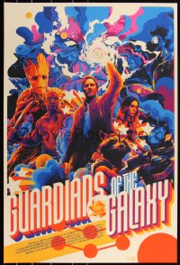 3z0129 GUARDIANS OF THE GALAXY #24/350 24x36 art print 2017 Mondo, Matt Taylor, reg. ed