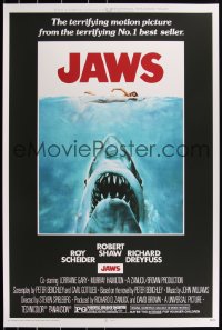 3z0148 JAWS #3/280 24x36 art print 2018 Mondo, Kastel w/Edmiston movie poster art, screen-print ed.!