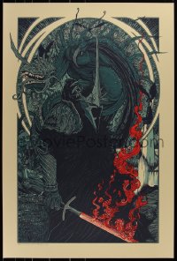 3z0166 LORD OF THE RINGS: THE RETURN OF THE KING #16/85 24x36 art print 2013 Witch King & Fell Beast, var.!