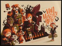 3z0363 MAD MONSTER PARTY signed #245/250 18x24 art print 2015 by artist Tom Whalen, Mondo, regular!