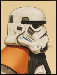 3z0286 MIKE MITCHELL artist signed #2/1025 12x16 art print 2018 Mondo, Star Wars, Sandtrooper!