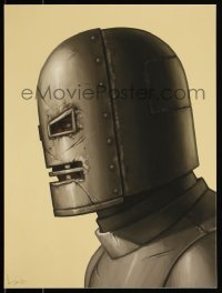 3z0279 MIKE MITCHELL signed #164/170 12x16 art print 2014 Mondo, Iron Man, proto-armor