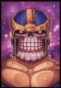 3z0287 MIKE MITCHELL signed #142/145 13x19 art print 2015 Mondo, Thanos, first edition!