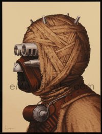 3z0271 MIKE MITCHELL signed #516/520 12x16 art print 2016 by the artist, Tusken Raider, Mondo!