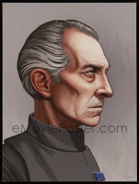 3z0269 MIKE MITCHELL signed #469/605 12x16 art print 2016 by the artist, Grand Moff Tarkin, Mondo!