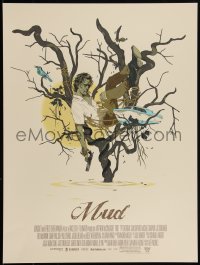 3z0369 MUD #3/225 18x24 art print 2014 Mondo, art by Tomer Hanuka, first edition!