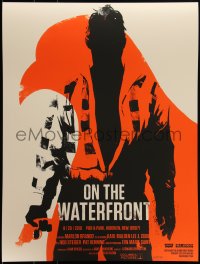 3z0371 ON THE WATERFRONT #113/250 18x24 art print 2010 Mondo, Alamo, art by Olly Moss!