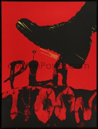 3z0376 PLATOON #19/125 18x24 art print 2013 Mondo, boot crushing title art by Jay Shaw!