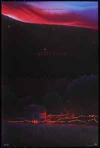 3z0183 QUIET PLACE #207/275 24x36 art print 2019 Mondo, art by Mike Saputo!