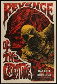 3z0191 REVENGE OF THE CREATURE #22/150 24x36 art print 2018 Mondo, Francavilla, variant edition!