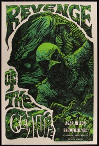 3z0192 REVENGE OF THE CREATURE #268/275 24x36 art print 2018 Mondo, Francavilla, regular edition!