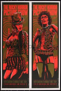 3z0195 ROCKY HORROR PICTURE SHOW #1/15 24x36 art print 2009 Mondo, Taylor, Uncut Edition, Alamo!