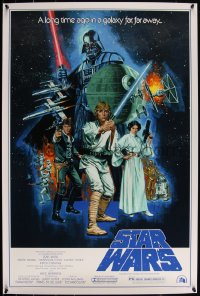 3z0217 STAR WARS #13/100 24x36 art print 2018 different art of cast by artist Paul Mann!