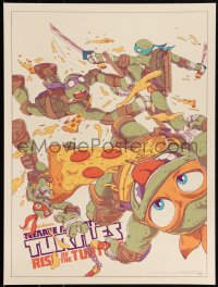 3z0401 TEENAGE MUTANT NINJA TURTLES #2/250 18x24 art print 2015 Mondo, Harrison, Rise, regular ed.!