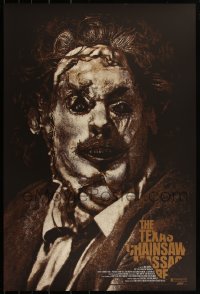 3z0228 TEXAS CHAINSAW MASSACRE #12/125 24x36 art print 2019 Mondo, art by Elvisdead, variant ed.!