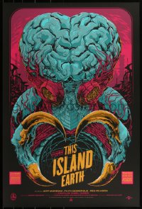 3z0230 THIS ISLAND EARTH #150/150 24x36 art print 2014 art by Ken Taylor, Mondo, variant edition!